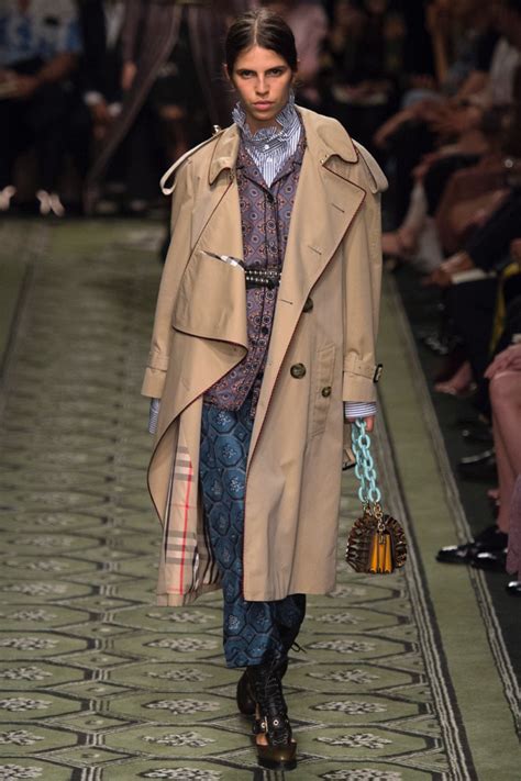 burberry winter fashion bsckpack week|Burberry runway dresses.